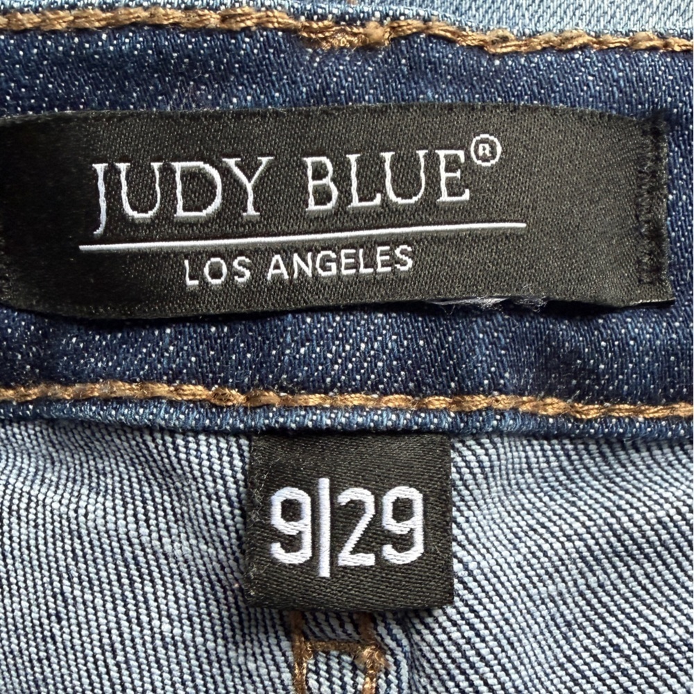 Judy Blue High Waist Button Fly Skinny Jeans - Picture 5 of 7